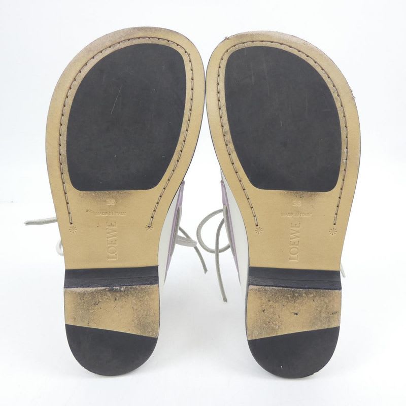 Loewe Size 38 White Shoes