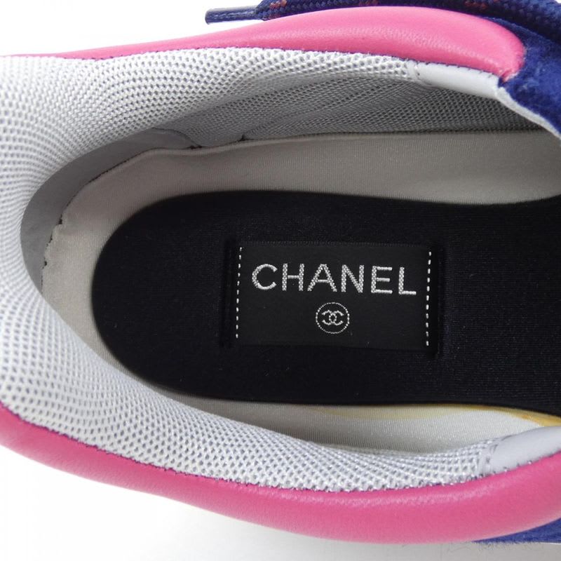 Chanel Size 41 Navy Sneakers