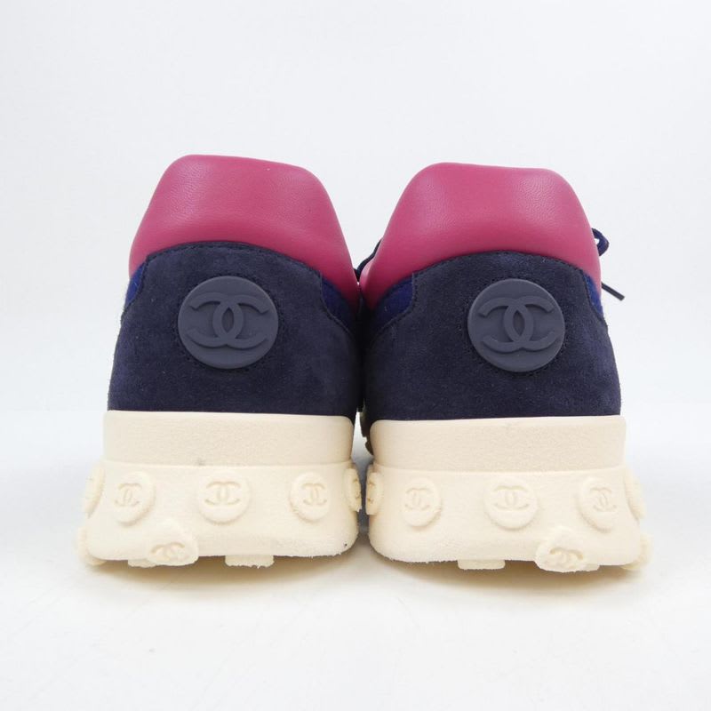Chanel Size 41 Navy Sneakers