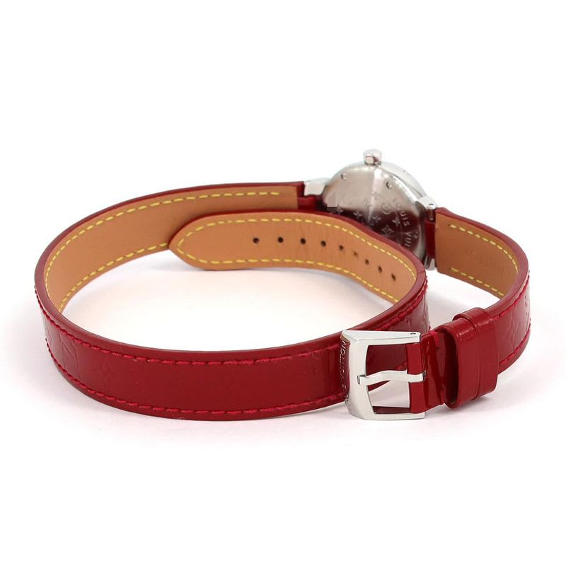 Louis Vuitton Tambour Heart Rug 1 P Q121 Z SS Quartz