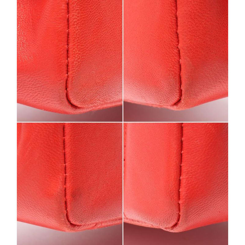 Chanel Chain Shoulder Bag Crossbody Gold Hardware Lambskin Diana 25 Women's