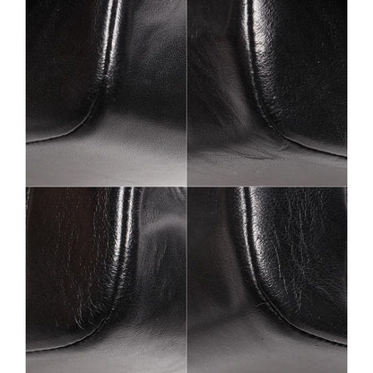 Chanel Chain Leather Shoulder Bag Coco Mark Gold Hardware Diana 22 Women's