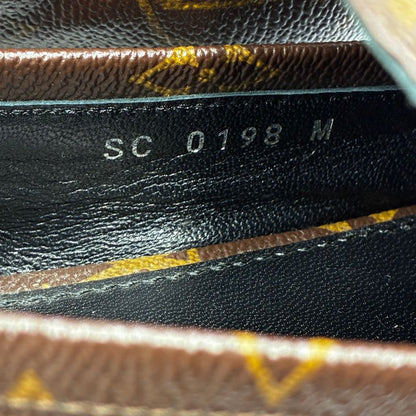 Louis Vuitton Loafer Leather Shoes Upper Case Line Monogram Flat