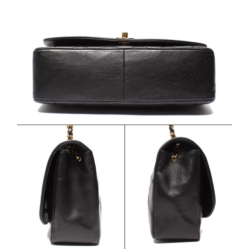 Chanel Chain Shoulder Bag Matelasse Gold Hardware Lambskin Single Crossbody