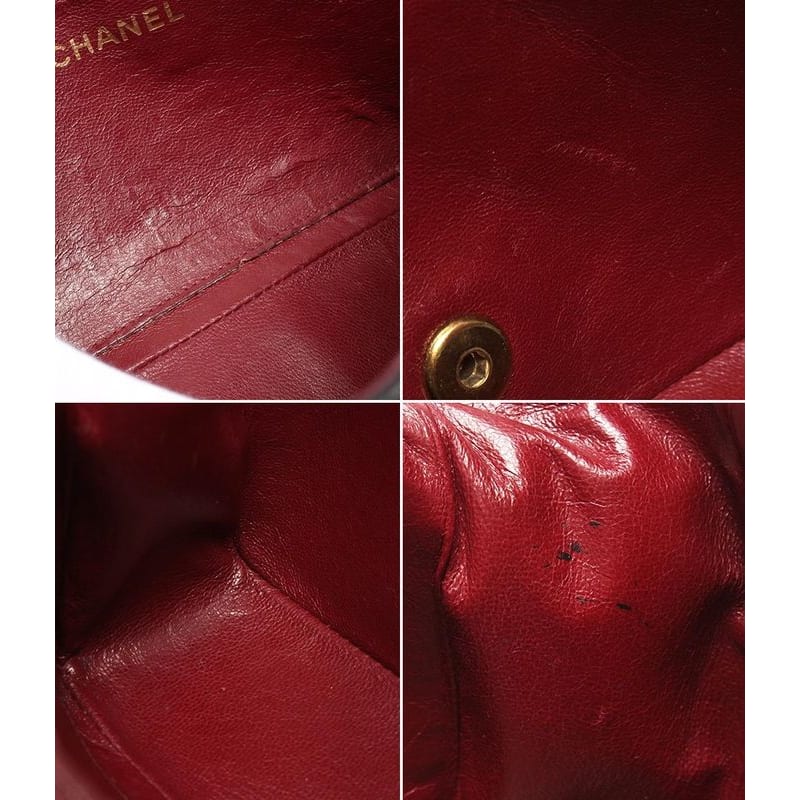 Chanel Chain Shoulder Bag Matelasse Gold Hardware Lambskin Single Crossbody