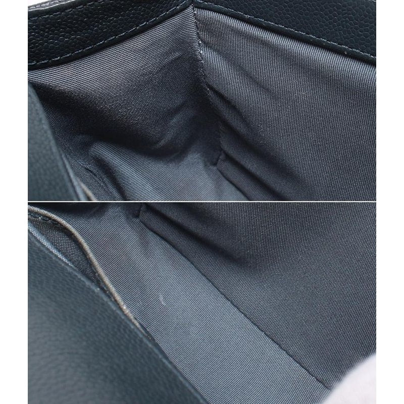 Chanel Chain Shoulder Bag Boy Chanel 25 Gold Hardware V Stitch Caviar Skin