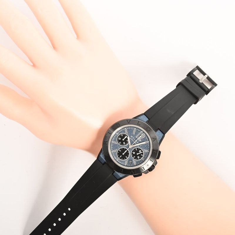 Bvlgari Bulgari Watch Diagono Magnesium Chronograph Dg42c3smcvdch