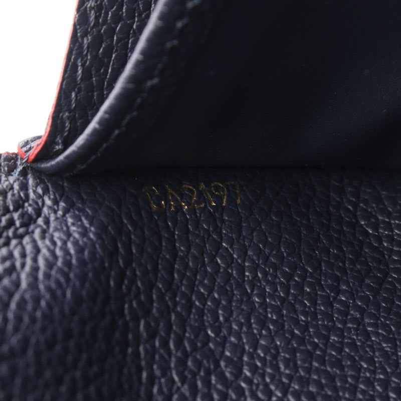 Louis Vuitton Bifold Long Wallet Portefeuille Pont Neuf Monogram Empreinte