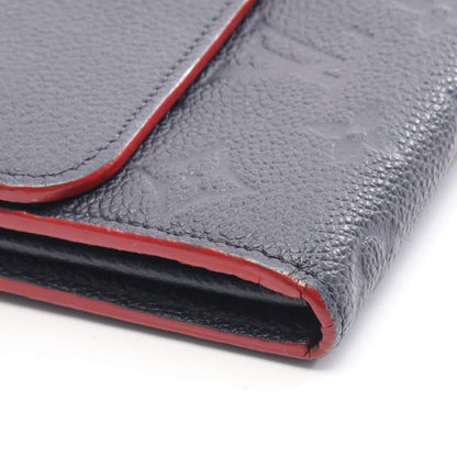 Louis Vuitton Bifold Long Wallet Portefeuille Pont Neuf Monogram Empreinte