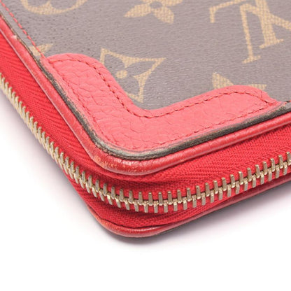 Louis Vuitton Round Long Wallet Zippy Retiro Sleeves Leather