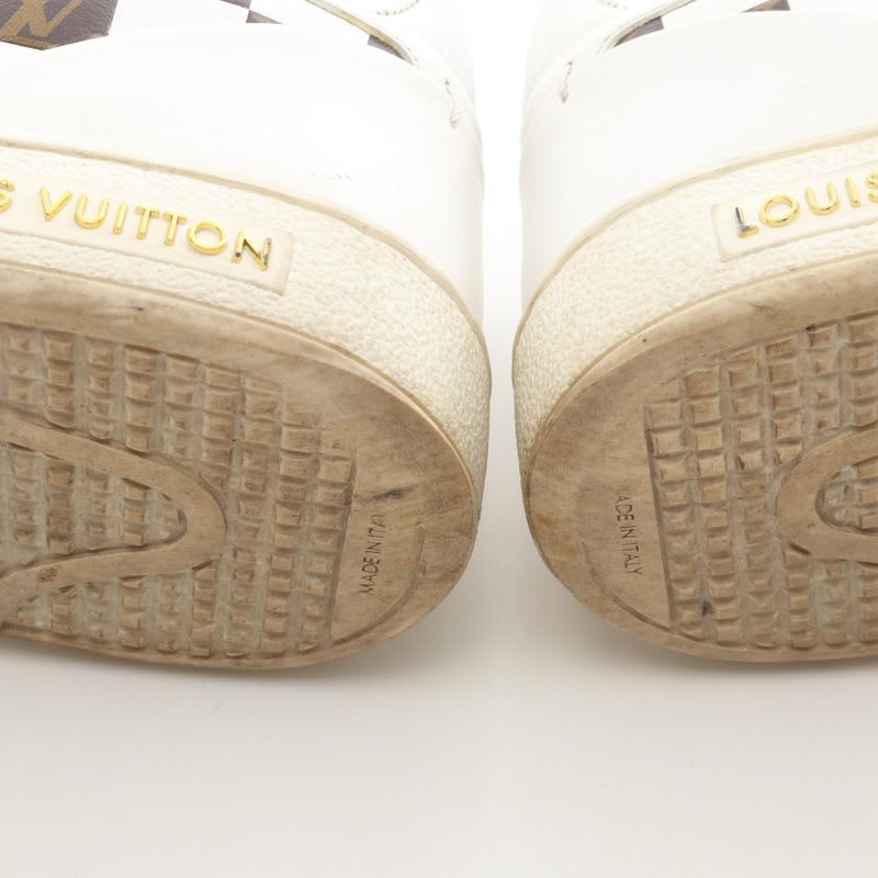 Louis Vuitton Sneakers Front Low Line Damier Monogram 1 A678 V Leather