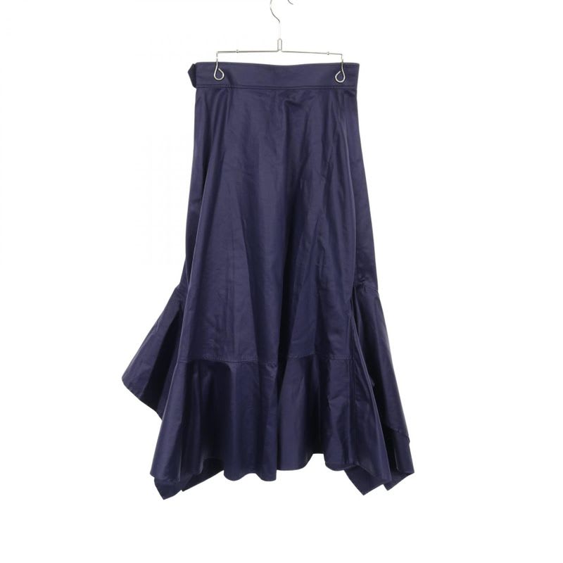 Hermes Skirt Mermaid Blue Cotton Long