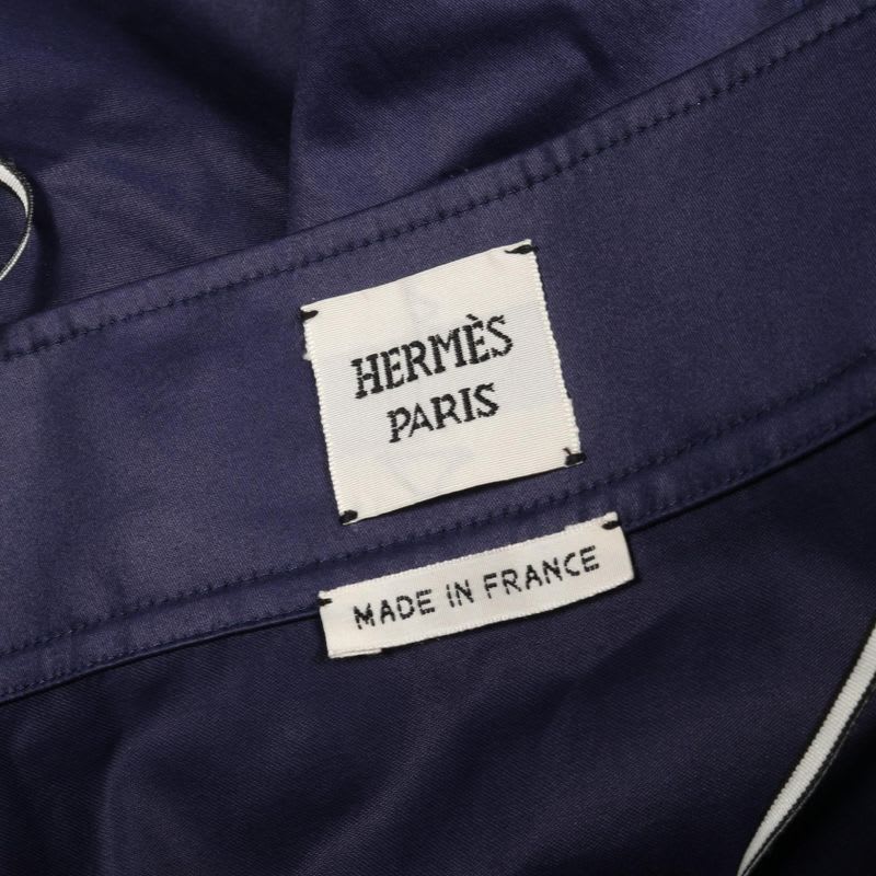 Hermes Skirt Mermaid Blue Cotton Long
