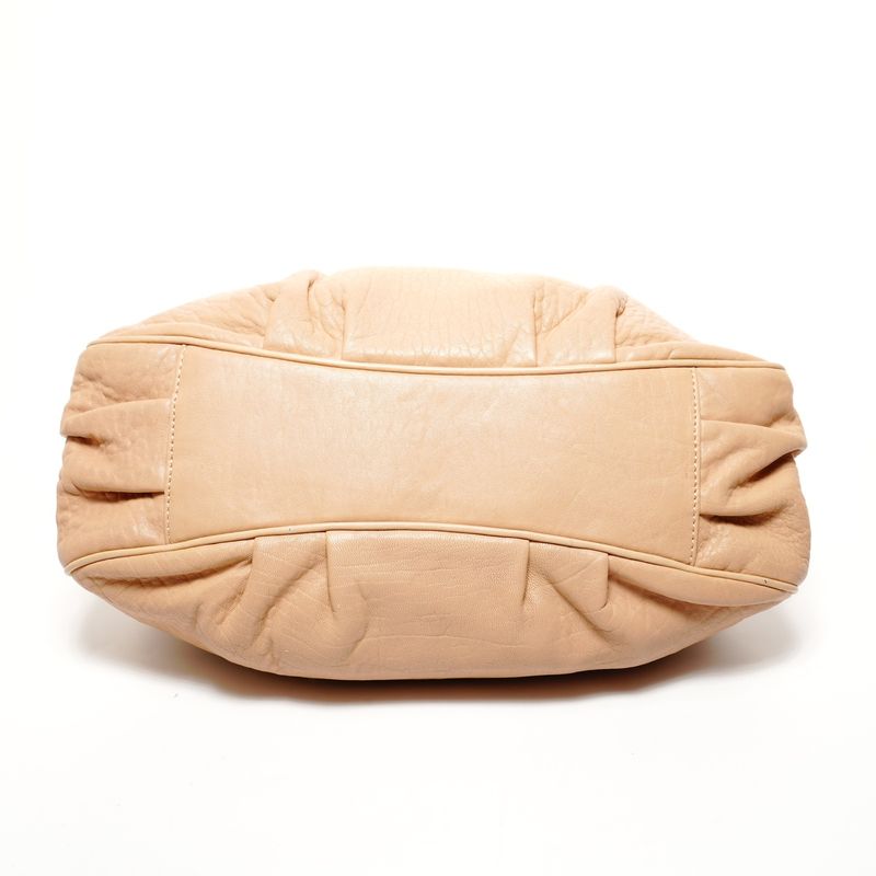 Fendi Shoulder Bag Mia Mamma Leather Chain Bucket
