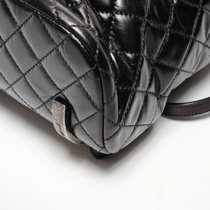 Chanel Backpack Quilted Leather