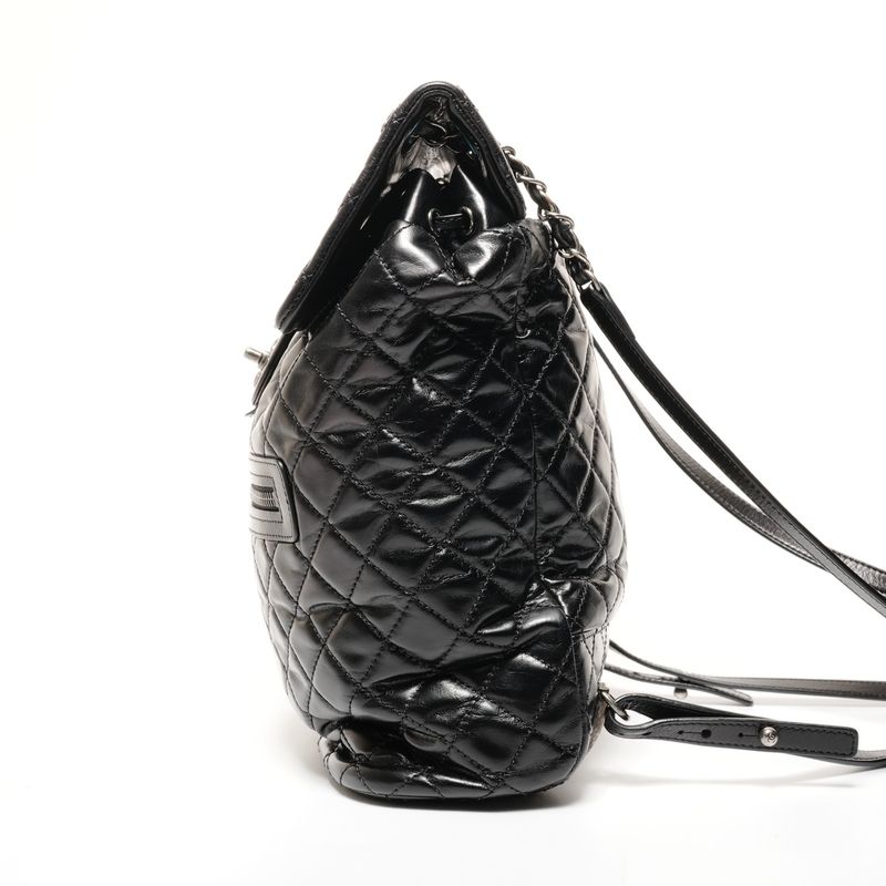 Chanel Backpack Quilted Leather