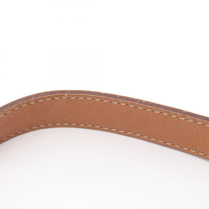Celine Shoulder Bag Macadam Beige Leather