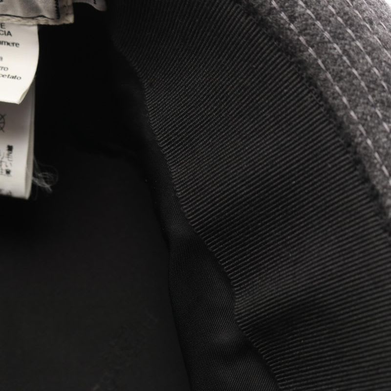 Hermes Hat Gray Silk