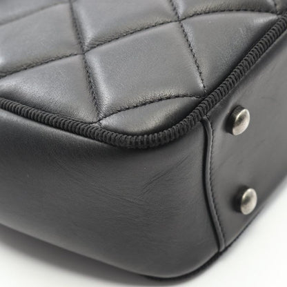Chanel Chanel Shoulder Bag Quilted Black Lamb Skin Diamond Stitch Coco