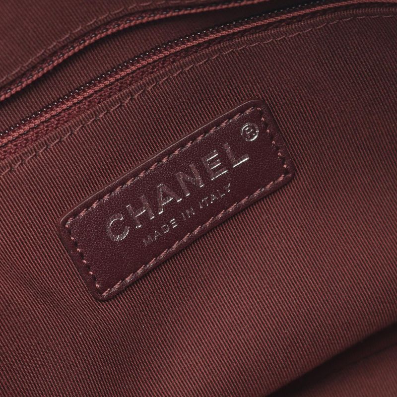 Chanel Chanel Shoulder Bag Quilted Black Lamb Skin Diamond Stitch Coco