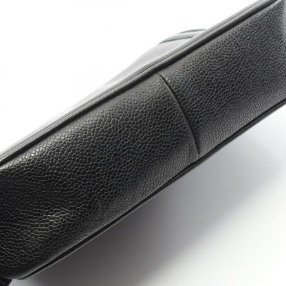 Chanel Chanel Shoulder Bag Black Leather Calf Chain