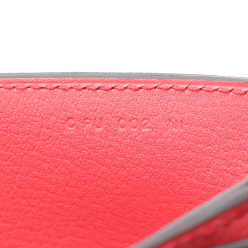 Hermes Shoulder Bag Opry 24 ck Geranium Rose Azalea Leather