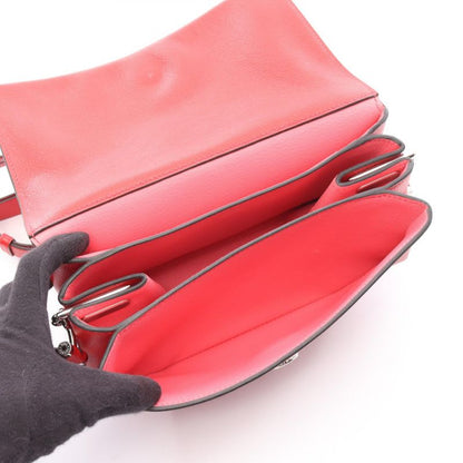 Hermes Shoulder Bag Opry 24 ck Geranium Rose Azalea Leather