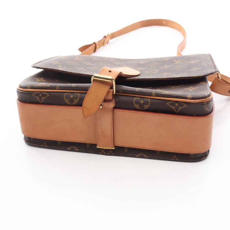 Louis Vuitton Shoulder Bag Cartesier GM PVC Coated Canvas Leather