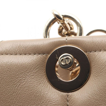 Dior Tote Bag Essential Medium Archicannage Grey Leather Archicanage