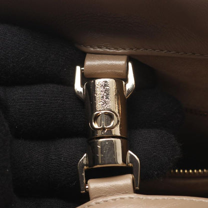 Dior Tote Bag Essential Medium Archicannage Grey Leather Archicanage