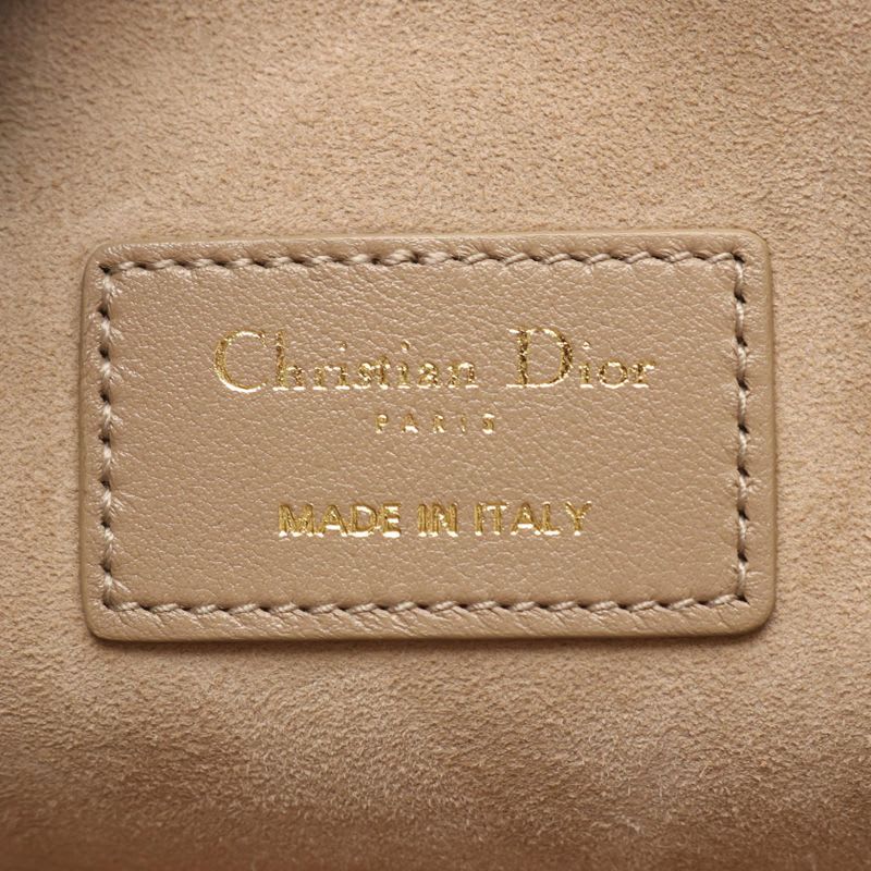 Dior Tote Bag Essential Medium Archicannage Grey Leather Archicanage