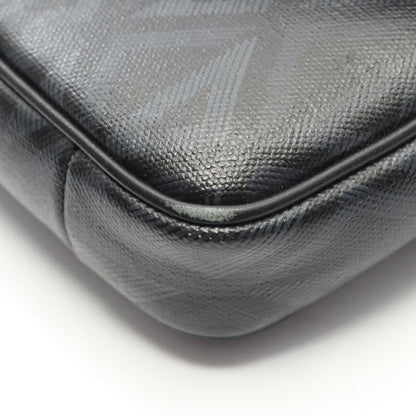 Dior CD Diamond Black Leather Saddle