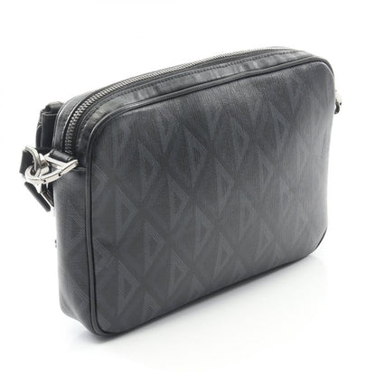 Dior CD Diamond Black Leather Saddle