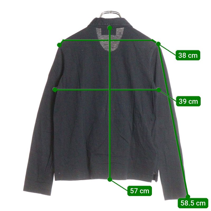 Prada Cotton Half Button Fly Long Sleeve Polo Shirt Women's Black Dna579