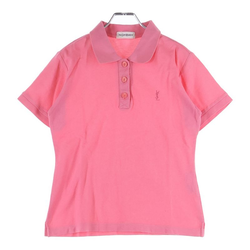 YVES Saint Laurent (yves Saint Laurent) Front Logo Embroidery Cotton Short