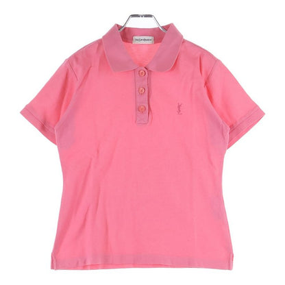 YVES Saint Laurent (yves Saint Laurent) Front Logo Embroidery Cotton Short