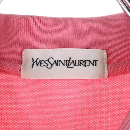 YVES Saint Laurent (yves Saint Laurent) Front Logo Embroidery Cotton Short