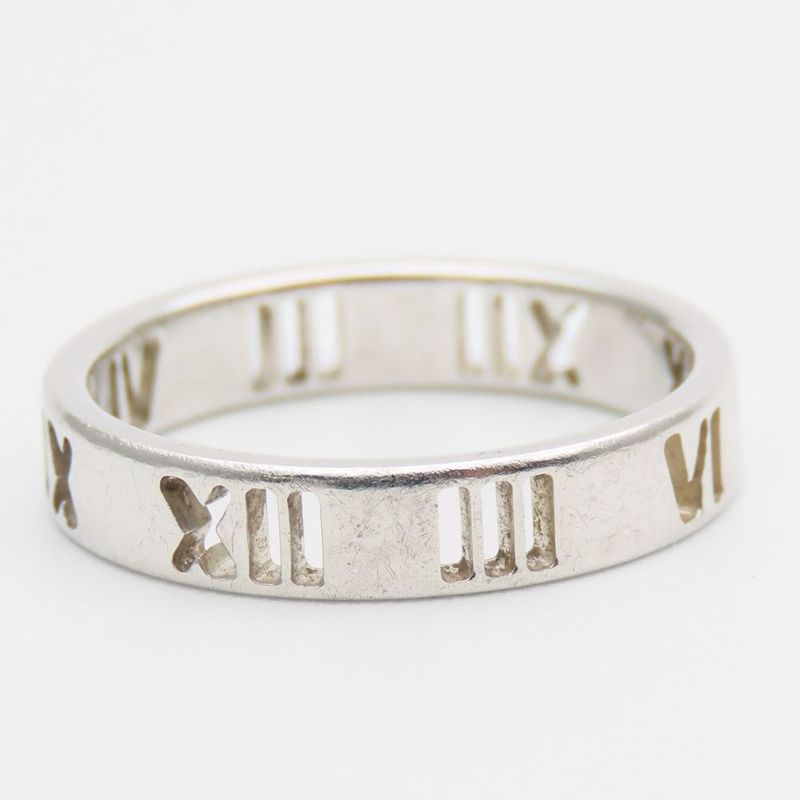 Tiffany & Co Ring ・ring Atlas Open Silver 925 Approx 1.9g Silver Accessories