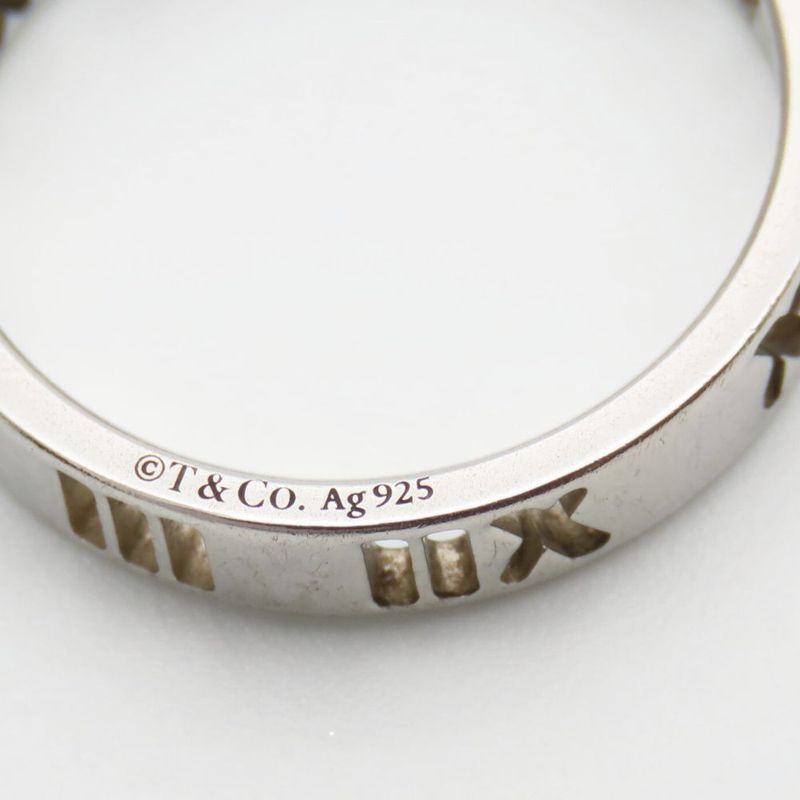 Tiffany & Co Ring ・ring Atlas Open Silver 925 Approx 1.9g Silver Accessories