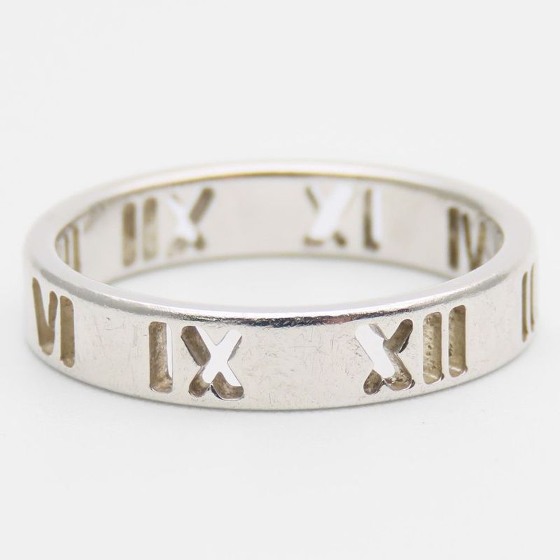 Tiffany & Co Ring ・ring Atlas Open Silver 925 Approx 1.9g Silver Accessories