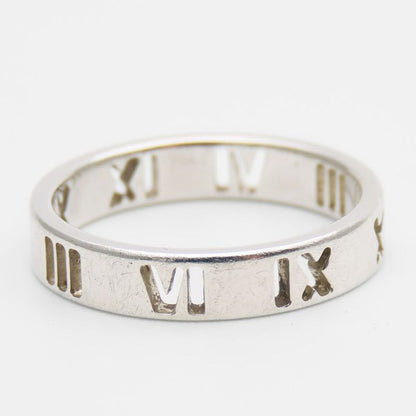 Tiffany & Co Ring ・ring Atlas Open Silver 925 Approx 1.9g Silver Accessories