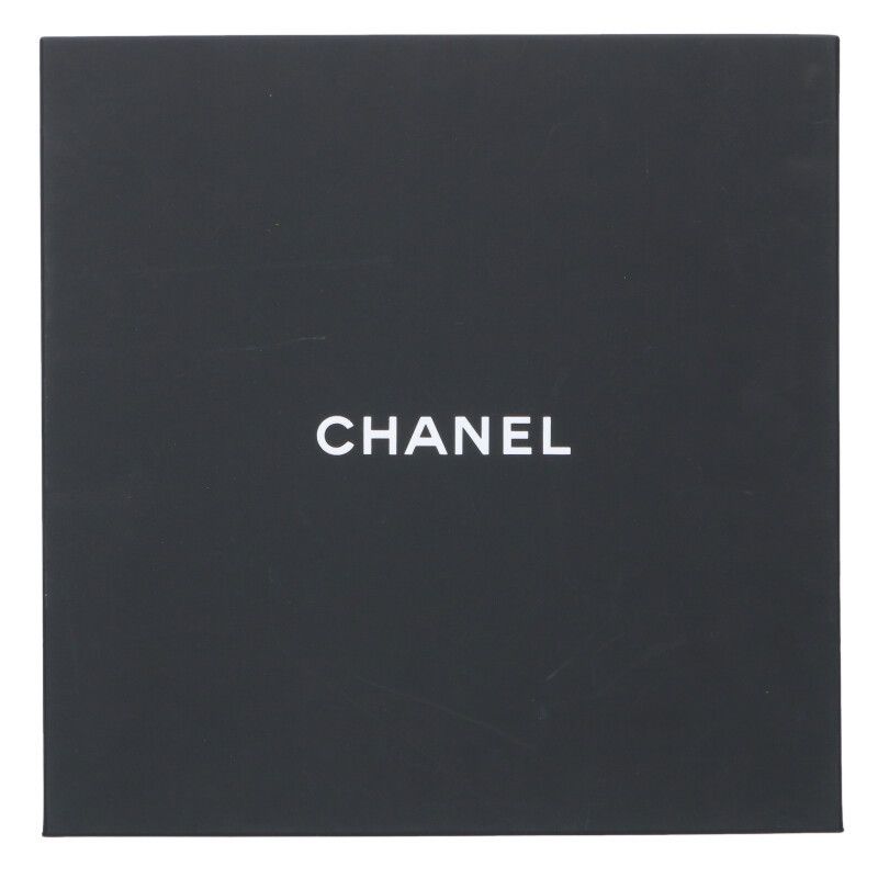 Chanel Coco Mark All-over Pattern Silk Scarf Men's