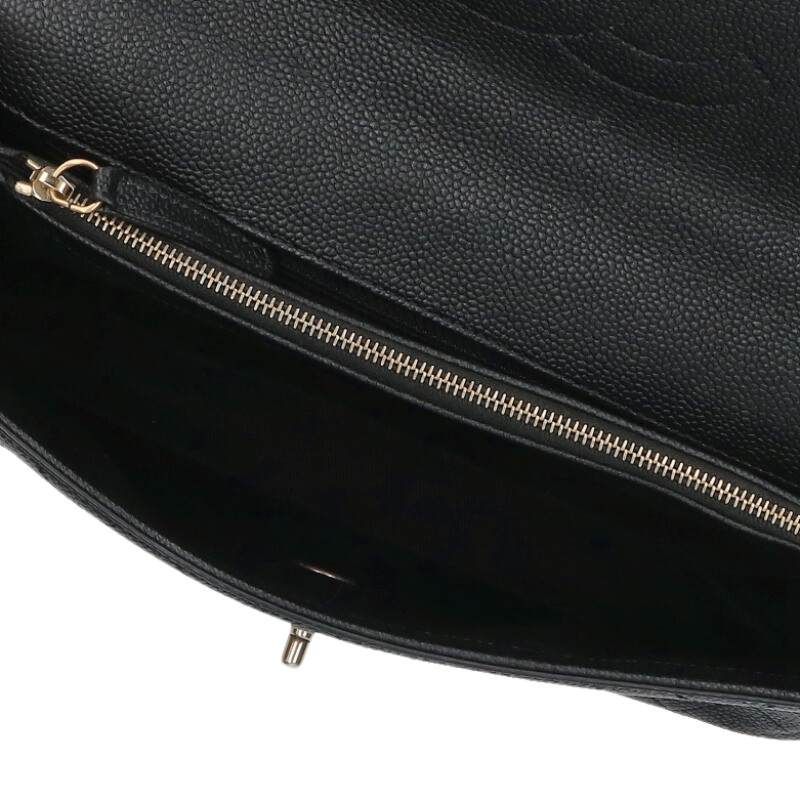 Chanel Coco Mark Quilted Chain Shoulder Bag Women's