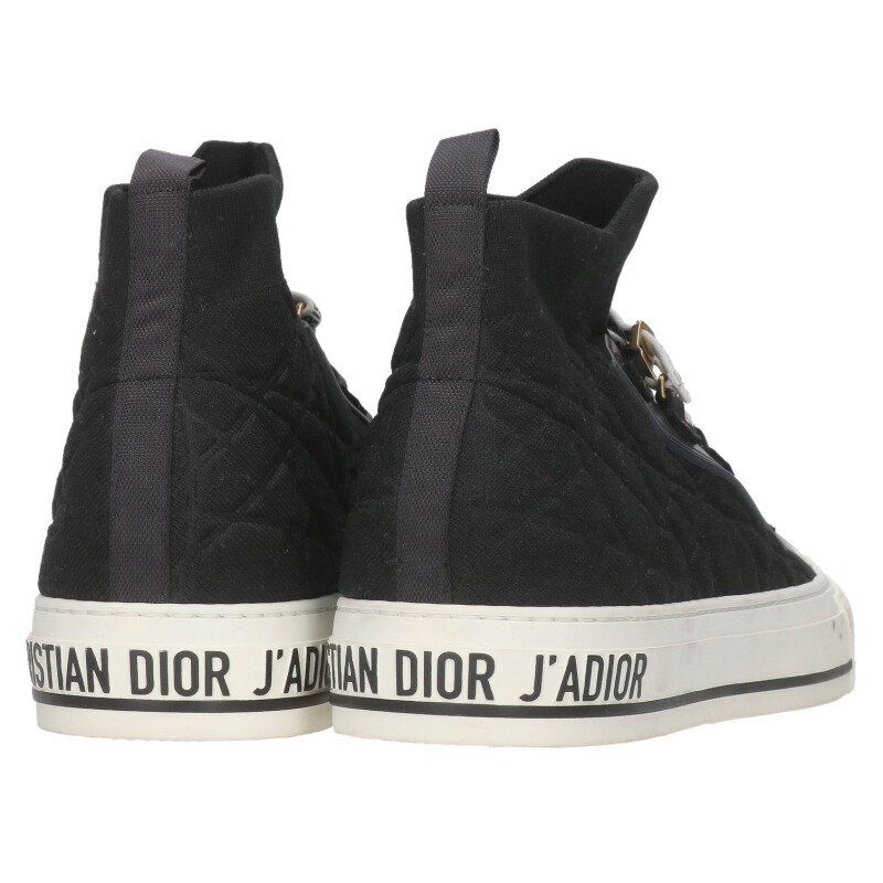 Christian Dior Walk`n DIOR High Cut Cannage Sneakers Women's 42