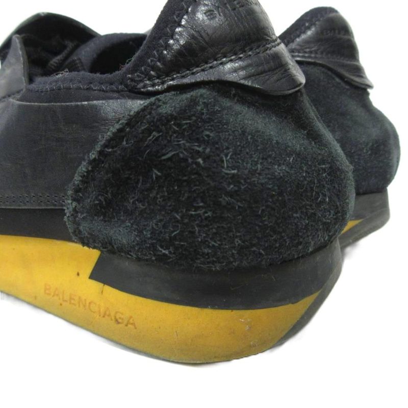Balenciaga Lace Runner Low Cut Sneakers Shoes Black 43 28.5cm (11.22in) Ibo88