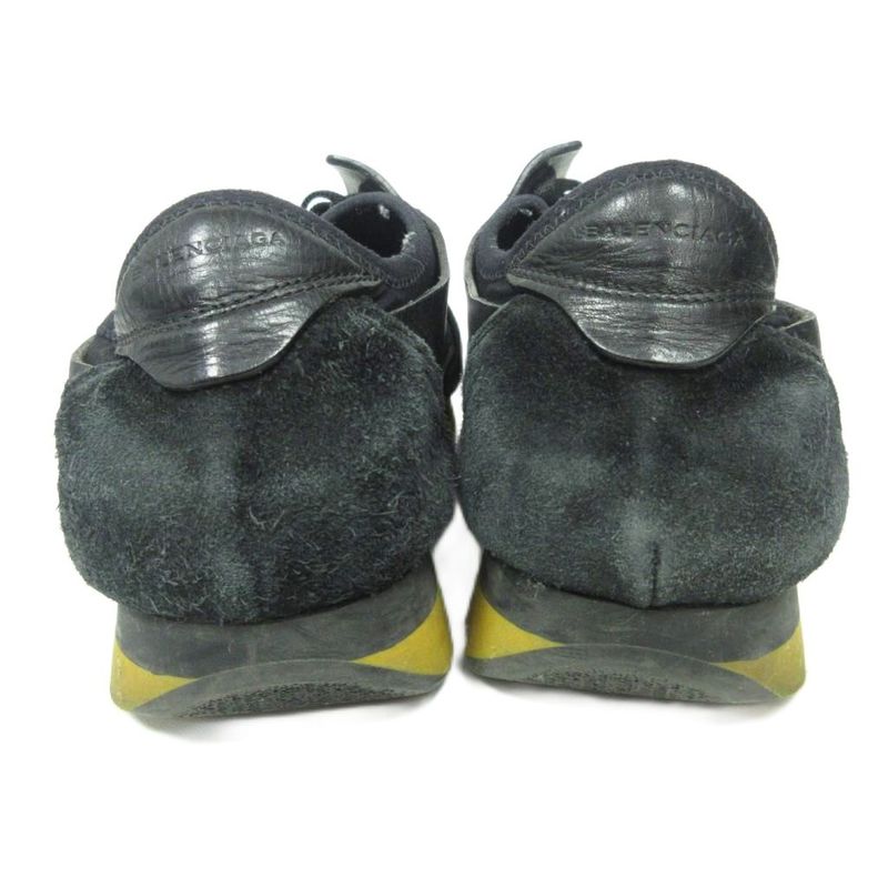 Balenciaga Lace Runner Low Cut Sneakers Shoes Black 43 28.5cm (11.22in) Ibo88