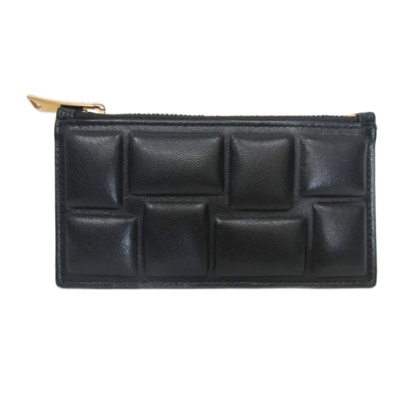 Bottega Veneta 22 Years Cassette Card Case Coin Case Calf Leather Genuine