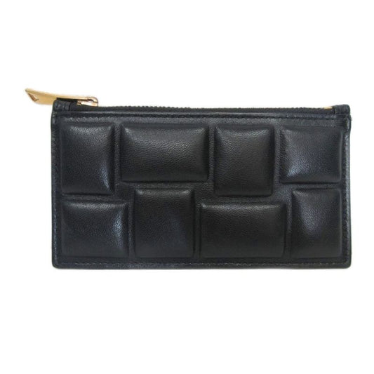 Bottega Veneta 22 Years Cassette Card Case Coin Case Calf Leather Genuine