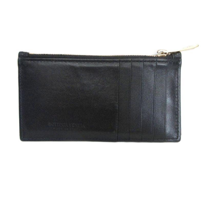 Bottega Veneta 22 Years Cassette Card Case Coin Case Calf Leather Genuine