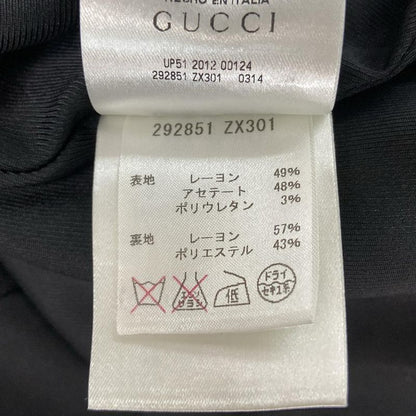 Gucci Skirt Size 38 S Women's - 292851 Zx301 Black Knee Length